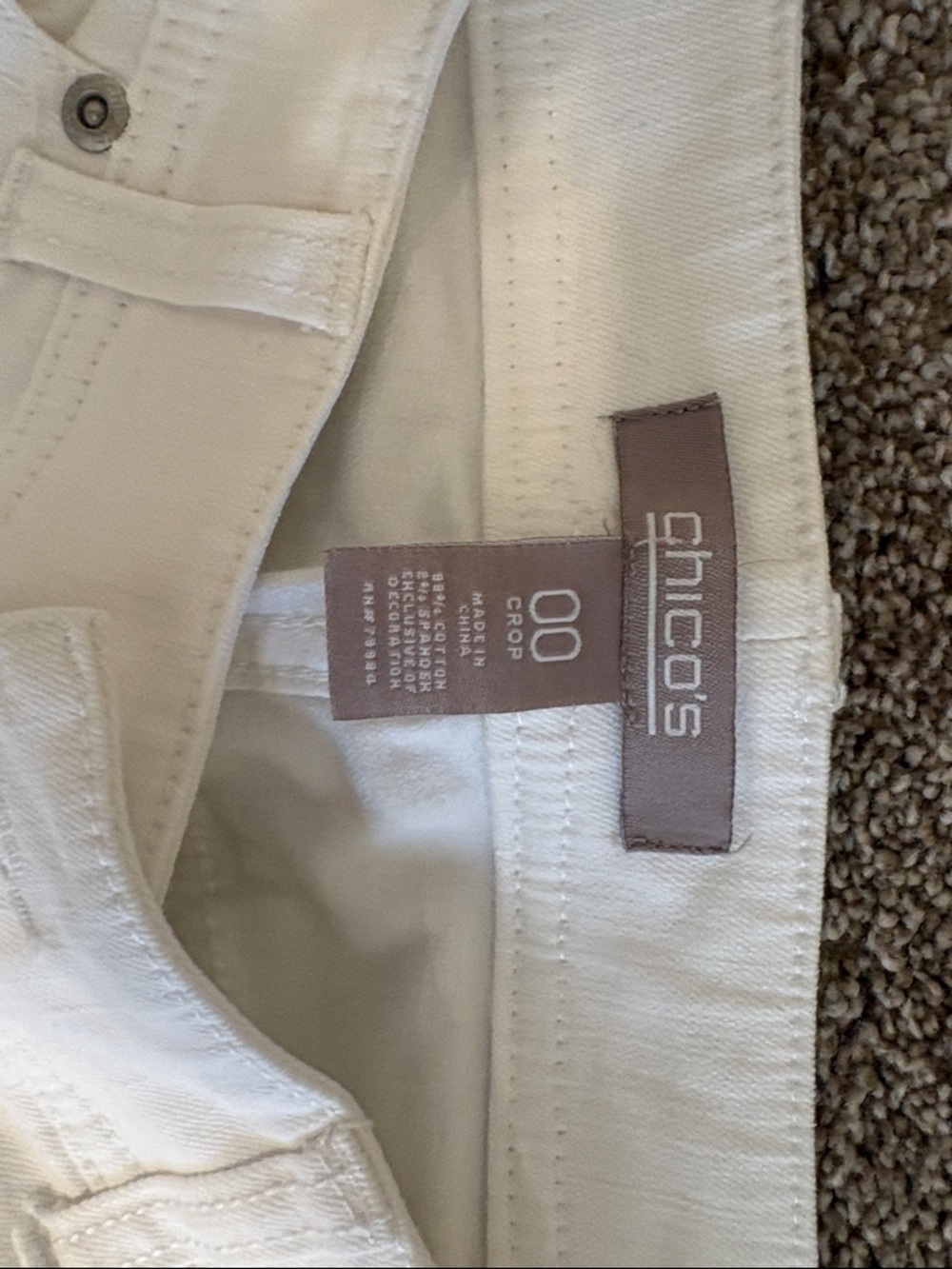 Chico's White Women's Jeans - Clean Classic Style